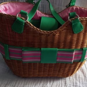 Paradox straw handbag